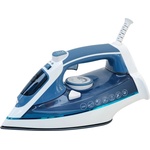 Finlux Парна ютия Finlux FSI2424 D, 38 g/min непрекъсната пара, 0.4 л. резервоар, система за самопочистване, антиваровикова система, 2400W, син (FSI2424 D) Ютии