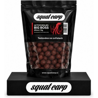 Squat Carp Active Boilies 20 mm 1 kg Big Boss