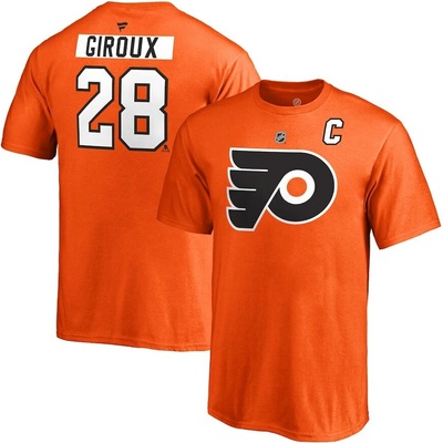Fanatics detské tričko #28 Claude Giroux Philadelphia Flyers Stack Logo Name & Number