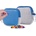 Pixie Crew Детско портмоне Pixie Crew - Grey/Blue (PXA-07-21)