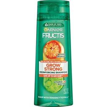 Garnier Fructis Grow Strong Шампоан против накъсване на косата, 400 ml