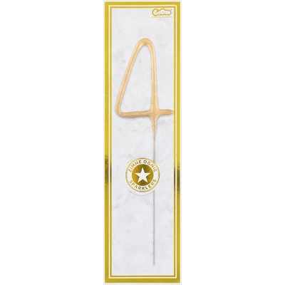 Prskavka zlatá číslo 4