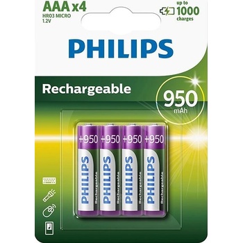 Philips AAA 950mAh 4ks R03B4A95/10