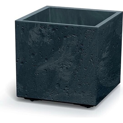 Prosperplast Květináč SIERRA SQUARE BETON EFFECT 38,5 cm antracit