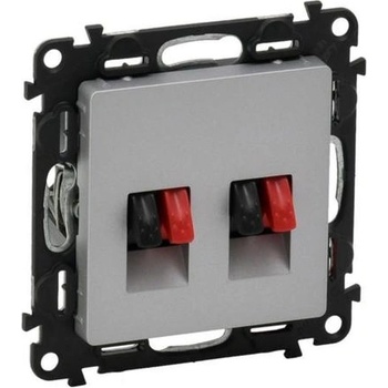 Legrand Двоен аудио контакт Legrand Valena Life, алуминий (753378L)