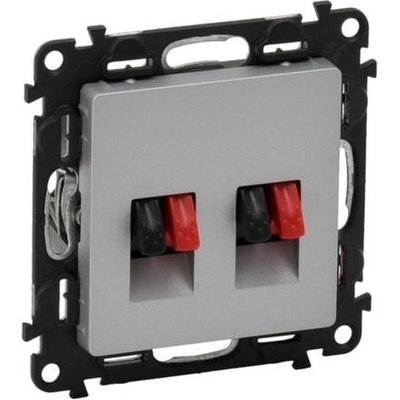 Legrand Двоен аудио контакт Legrand Valena Life, алуминий (753378L)