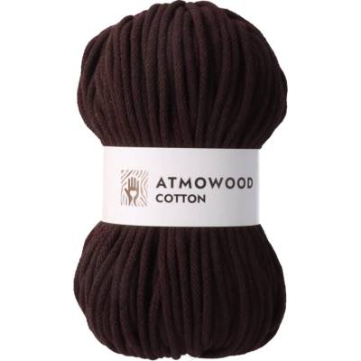 Atmowood cotton 5 mm - tmavohnedá