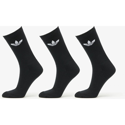 adidas Originals adidas Trefoil Cushion Crew Socks 3-Pack Black