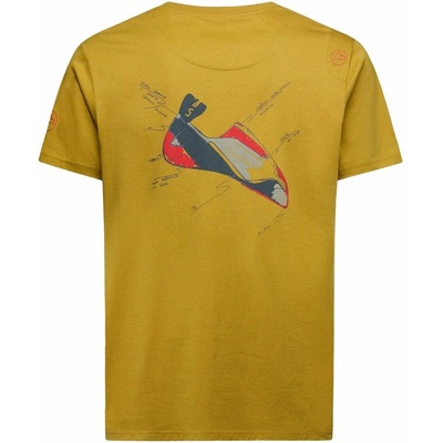 La Sportiva Mantra T-Shirt Savana/Mountain Red