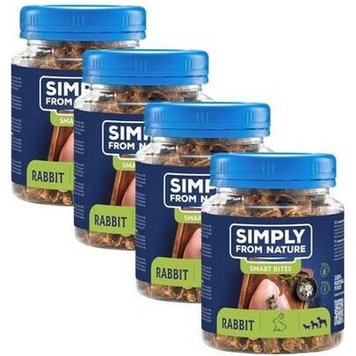 SIMPLY FROM NATUR Tréninkové pamlsky s králičím masem 4 x 130 g