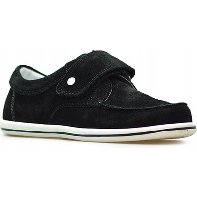 Bartek dětské polobotky 38599-SAY semišová černá