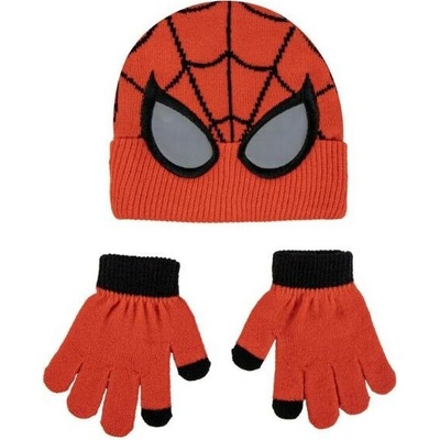 Čepice s rukavicemi Marvel Spiderman