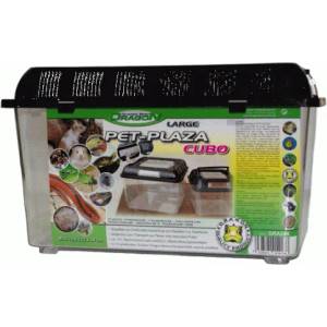 DRAGON PET-PLAZA CUBO Пластмасов терариум LARGE - 32, 5x22x20cm
