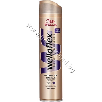 Wella Лак за коса Wellaflex Fullness for Fine Hair, p/n WE-3000083 - Лак за коса за плътност с екстра силна фиксация (WE-3000083)