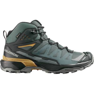 Salomon Мъжки туристически обувки Salomon X Ultra 360 Mid GTX Walking boots - Urban Chic / Black / Plantation - размер 45 1/3 (EU) (019-1033-0619)