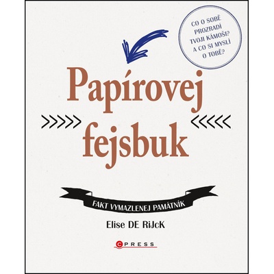 Papírovej fejsbuk Elise De Rijck CZ