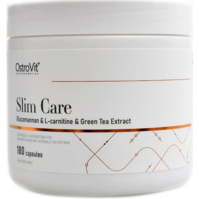 Ostrovit Slim Care Glucomannan + L-Carnitine + Green Tea Extract 180 kapslí