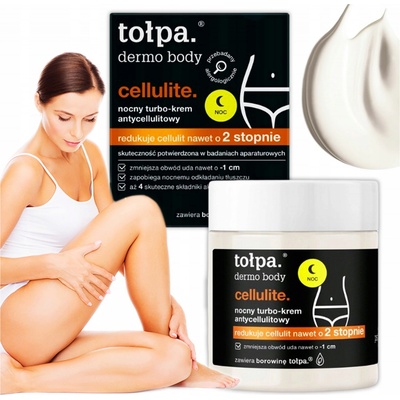 Tołpa Dermo Body Cellulite noční krém proti celulitidě 250 ml