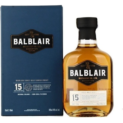 Balblair 15y 46% 0,7 l (holá láhev)