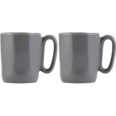VIALLI DESIGN keramických hrnčekov ESPRESSO sivá Fuori 29958 2 x 80 ml