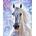 Norimpex - Puzzle Diamant painting: A white mare 30x40cm - 1 - 39 piese