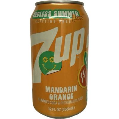 7UP Mandarin Orange 355 ml