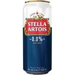 Stella Artios Бира Stella Artois безалкохолна 500мл. кен