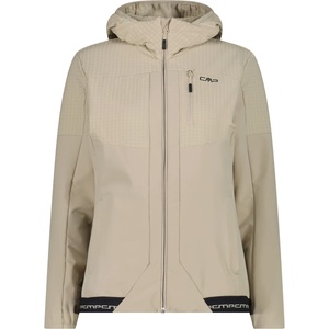 CMP Дамско софтшел яке CMP Women's Jacket Fix Hood 36M1116 Softshell jacket - Kaki - размер 48 (EU) (103-3052-0518)