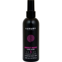 Luxury Green Light Luxury Perfect Waves Fluid pro usměrnění vlnitých vlasů 200 ml