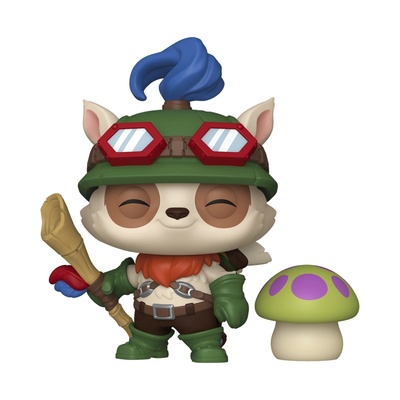 Funko Фигурка Funko Pop! Games: League of Legends - Teemo with Mushroom #1138 (EDM-106422)