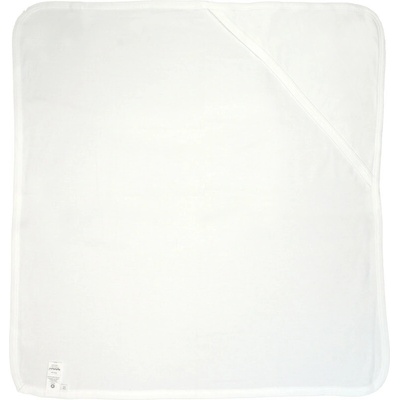 Babybugz Deka s kapucí BZ 24, 80x80cm, dětská COT71002490299-white/white UNI Bílá/bílá