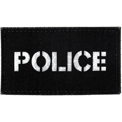 EmersonGear Nášivka na suchý zip POLICE PVC Patch 1 [EM]