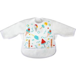 Sevibaby Бебешки лигавник peva с ръкави Цвят сладоледи (53 - 107)