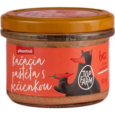 Top-farm Kačacia paštéta s pečienkou 150 g