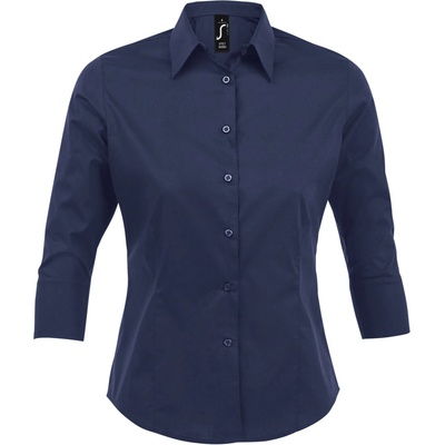 SOĽS Effect Dámska košeľa SL17010 Dark blue