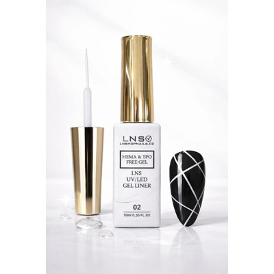 LNS UV/LED Gel LINER White 10 ml