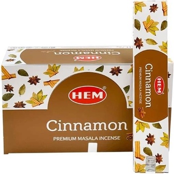 Hem Vonné tyčinky Premium Masala Cinnamon Skořice 15 g