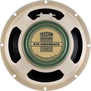Celestion G10 Greenback Високоговорители за китара / бас 8 Oma (T5646BWD)