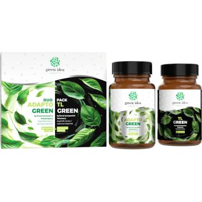 Green idea LONGEVITY DUOPACK ADAPTO GREEN + TL GREEN 60 tablet