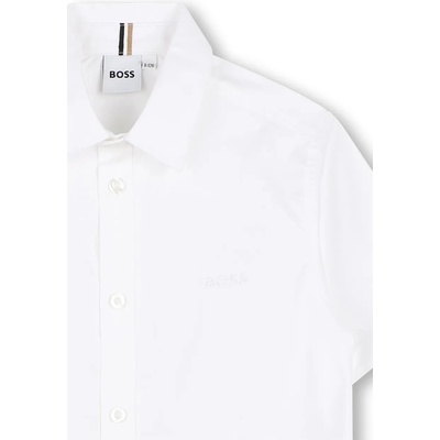 BOSS Детска памучна риза boss (j53160.162.174)