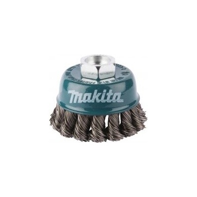 MAKITA miskovitý kartáč z ocelového drátu,splétaný drát 0,5 mm,60 mm D-24119