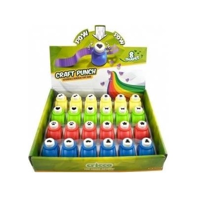 Cricco Decorative punch Craft mini (24pcs) CRICCO