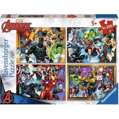 Ravensburger Avengers Superhrdinové 4x 100 dílků