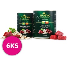 Nuevo dog Senior Lamb & Beef 6 x 400 g
