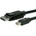 Roline Кабел Roline, Mini DisplayPort(м) към DisplayPort(м), 2.0м, черен (11.99.5635)