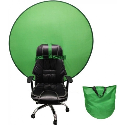 Intempo Zelené plátno Green screen Online Klíčování s nástavcem na křeslo Velikost: 110 cm – Zboží Živě