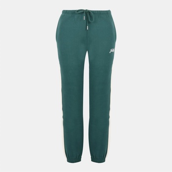 Jack Wills Анцуг Jack Wills Women's Script Cotton Mid Rise Joggers - Green/White