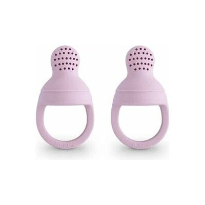 Mushie Sada cumlíkov na kŕmenie Soft Lilac 2 ks