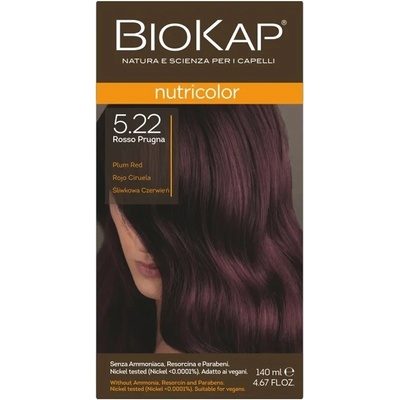 Biosline Biokap nutricolor farba 5,22 slivková červená