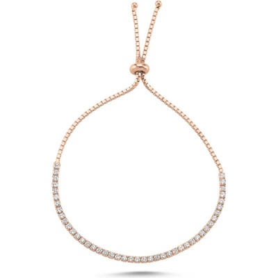 Lunica Stříbrný náramek srdíčka 0058 0460